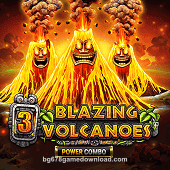 3 Blazing Volcanoes Power Combo Game Preview